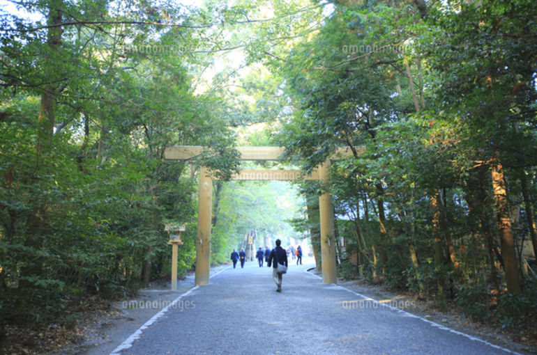 伊勢神宮の参道